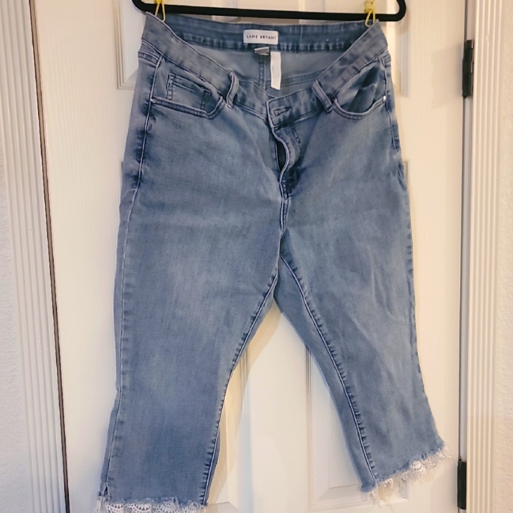 Lane Bryant Pedal Pusher Capri Jeans